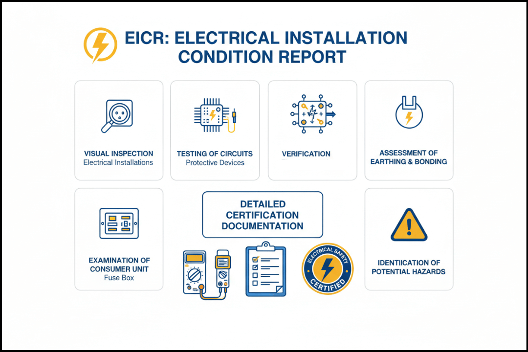 What’s Included in an EICR? Full UK Inspection Checklist 2025