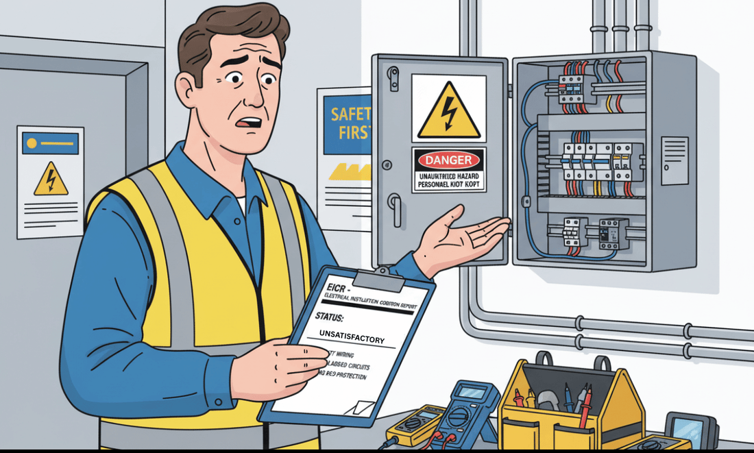 What Happens If You Fail an EICR? Full UK Guide for 2025 (C1, C2 & FI Explained)