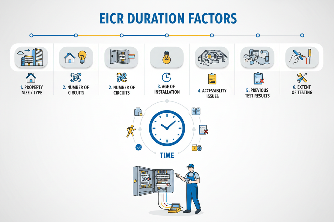 How Long Does an EICR Take? Full UK Duration Guide for 2025